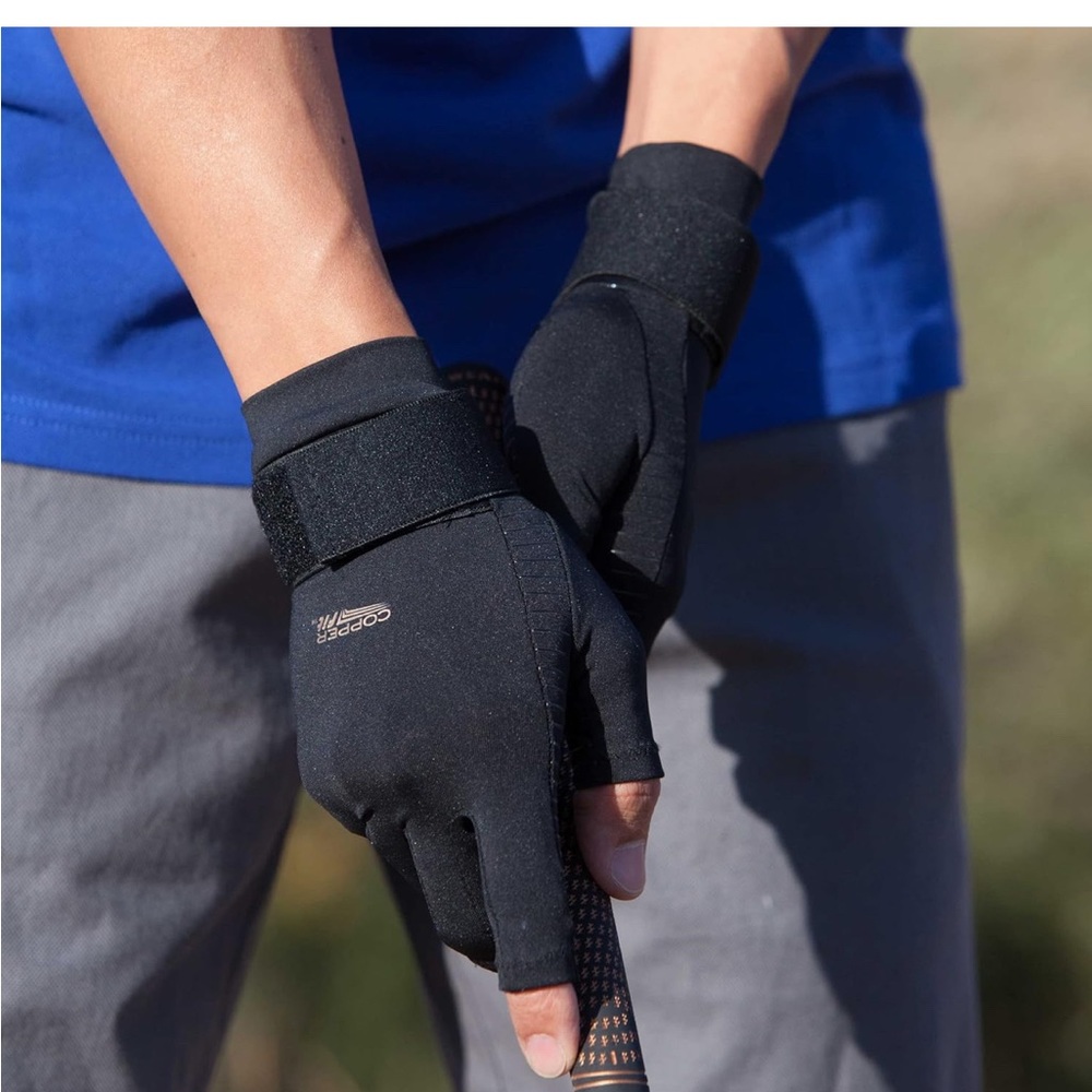 Copper Fit Compression Gloves - Picture 3 of 5